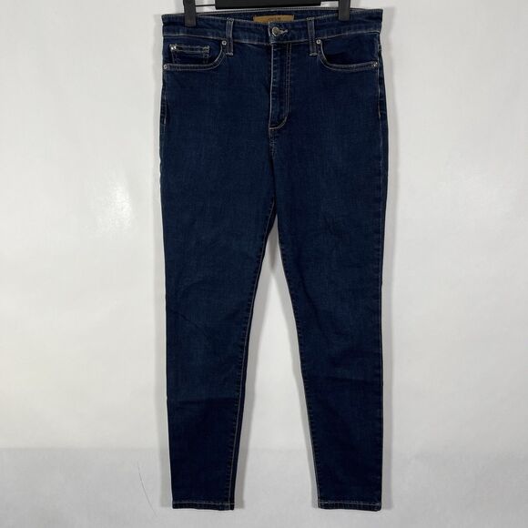 Joes Jeans The Charlie Skinny High Rise Ankle Womens Size 28 (28x28) Dark Wash - Picture 1 of 14